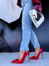 MOM STRETCH pants "NEPTUNE" - LIGHT BLUE AT133-37